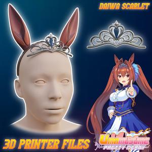 Daiwa Scarlet Ears and Crown Accessories Umamusume: Pretty Derby