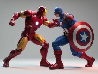 IRONMAN VS CAPTAIN AMERICA