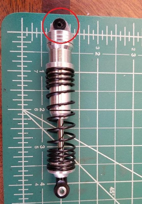 Arrma 3s Shock Bushing for Ebay 3s Big Bore Shocks