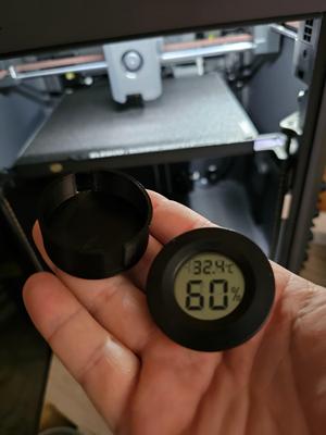 Temperature/humidity sensor holder