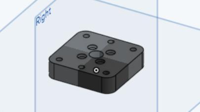 Number 4 Fan Weapon Motor Mount