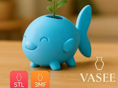 Fish Planter – Cute Coastal Home Decoration