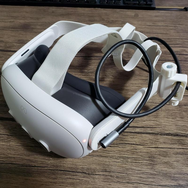 QUEST3 LINK GUARD (TYPE-C CONNECTOR LOAD REDUCTION CABLE GUIDE)