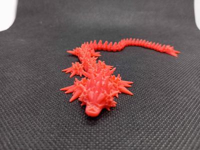 Articulated Flexy Dragon Lizard Serpent Toy Figure