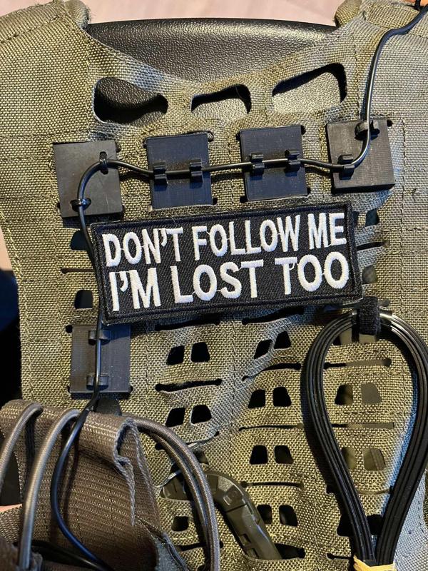 Molle PTT cable management clip