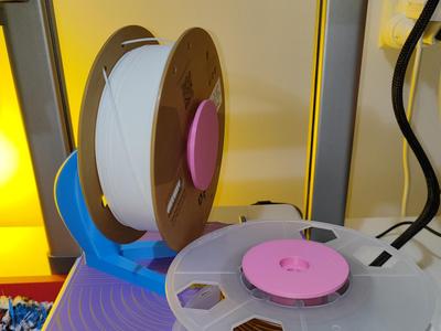 3D Printed Filament Spool Stand - Ball Bearing 