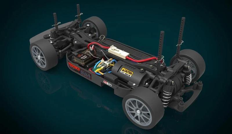 Tamiya Chassis TT-01 Type E (All plastic parts)