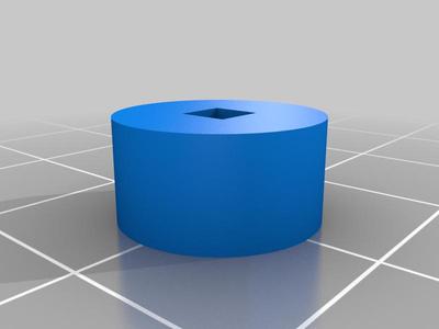 Basic Button Cap (for a 2mm by 2mm button). 