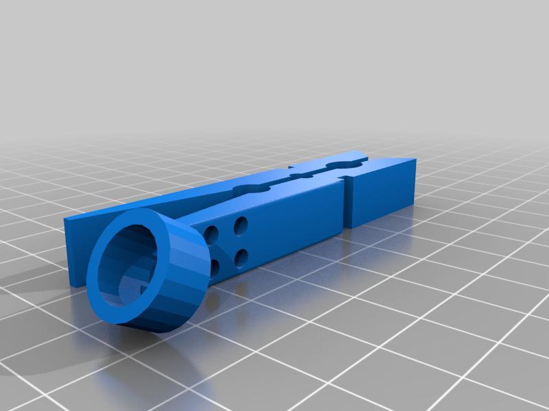 Clothespin mic holder