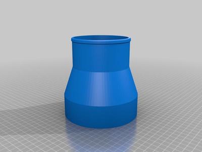 Portable air conditioner hose to dryer duct adapter 