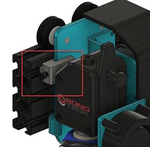Sidewinder X1 - X-Axis End-Stop Mod for BMG Upgrades