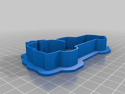 Pumpkin Truck cookie Cutter