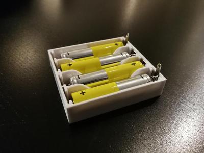 Battery Case for 4X AAA batteries