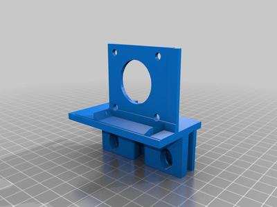 ender 6 duel drive extruder mount