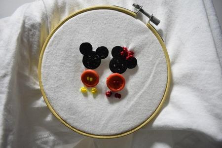 Mickey Mouse Buttons
