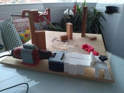 Modular Table Saw Attachment for Black and Decker RT650 Rotary Tool