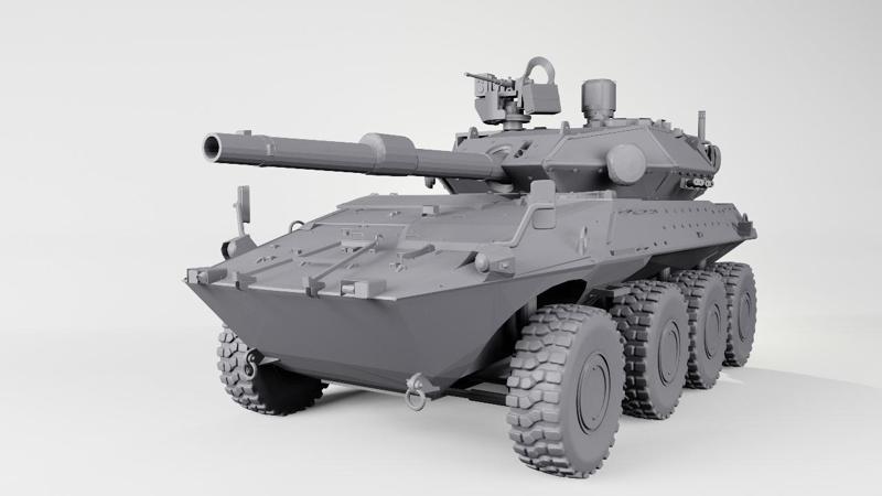 B2 Centauro with Hitfact turret