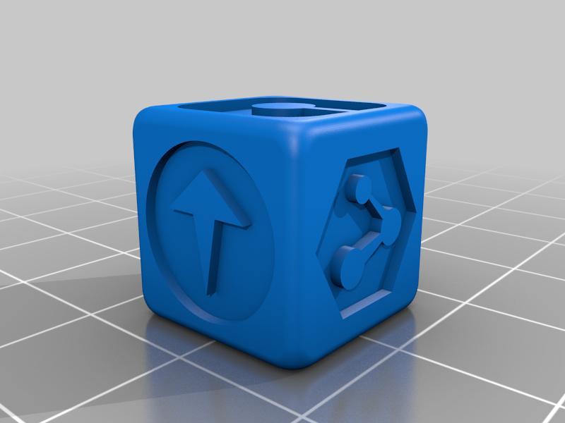 Deep Space D6 die