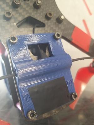 TBS Crossfire Immortal T Antenna holder for Martin II Frame