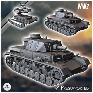 Panzer IV Ausf. D - Germany Eastern Western Front France Poland Russia Early WWII