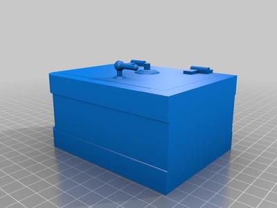Old Fashioned Floor Safe