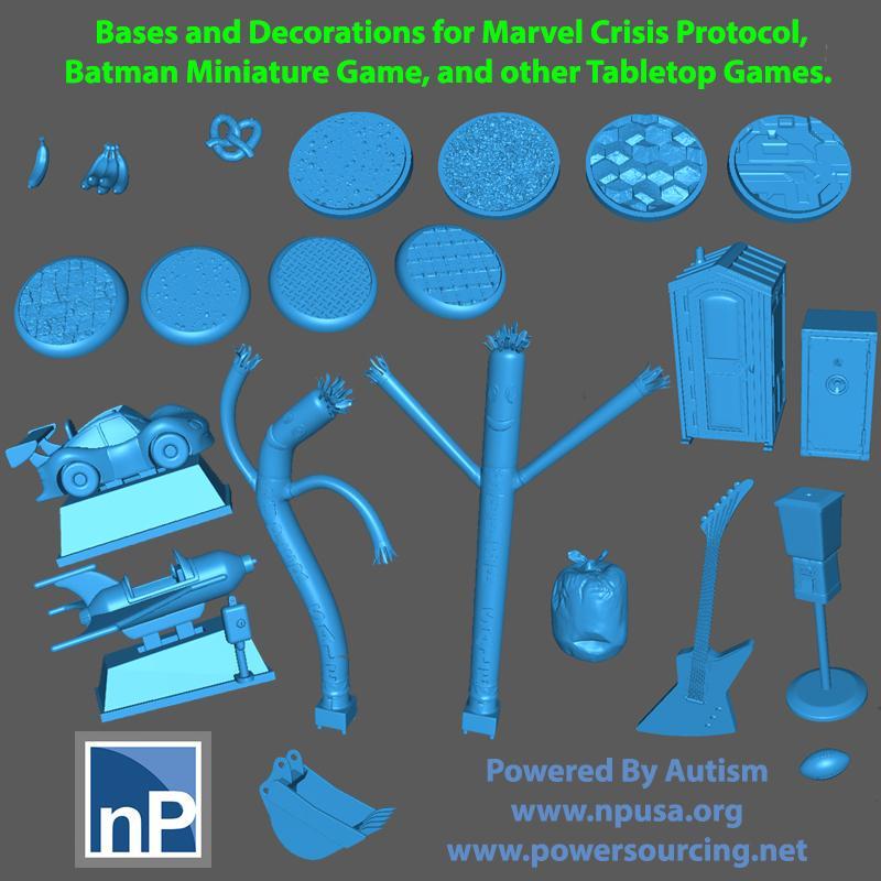 Modern/Super-Hero/Horror Terrain, set 5