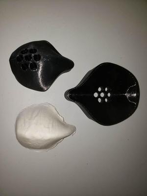 COVID-19 DIY Mask Respirator 3DP Cavity/Core Mold