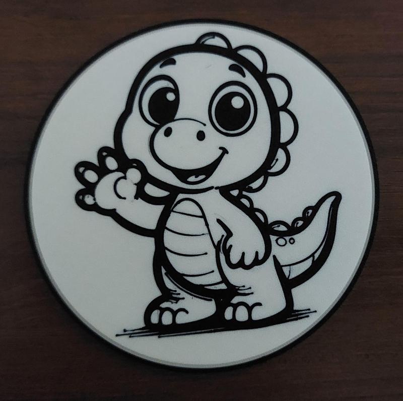 Dinosaur coaster