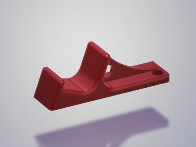Smartphone stand keychain