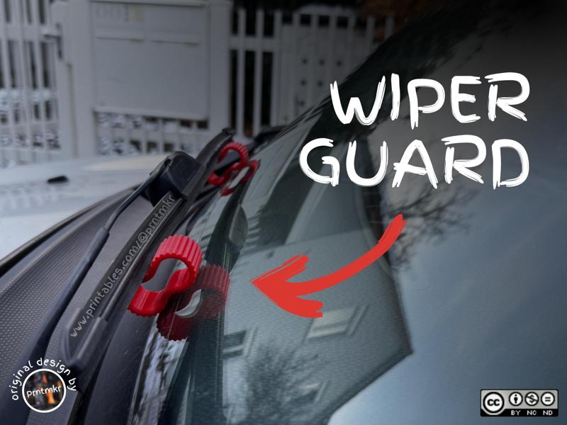 WIPER GUARD - Freeze Protection for your CAR WIPERS!