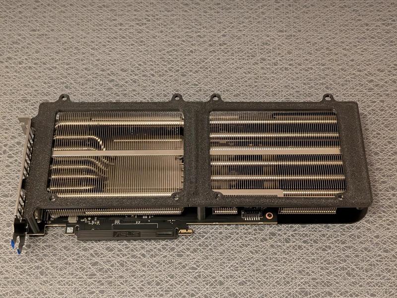 ASUS PRIME RTX 5070 Ti / 5080 Deshroud bracket + shroud