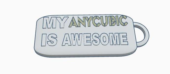 Anycubic Keychain