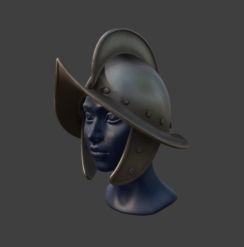 Crested Morion Helmet