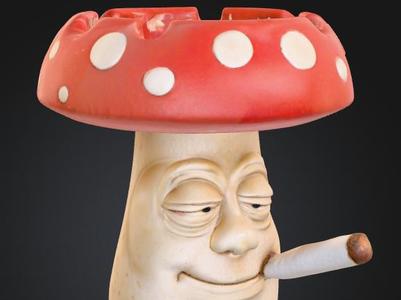 Trippy Shroom Ashtray