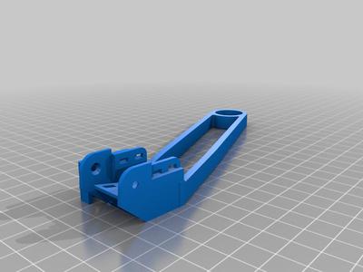 ender extender bed cable strain relief for drag chain