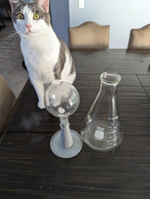 (Parametric) Chemistry Glassware Drying Stand