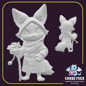 Fay Foxtail: Chibi Miniature for D&D and other TTRPGs
