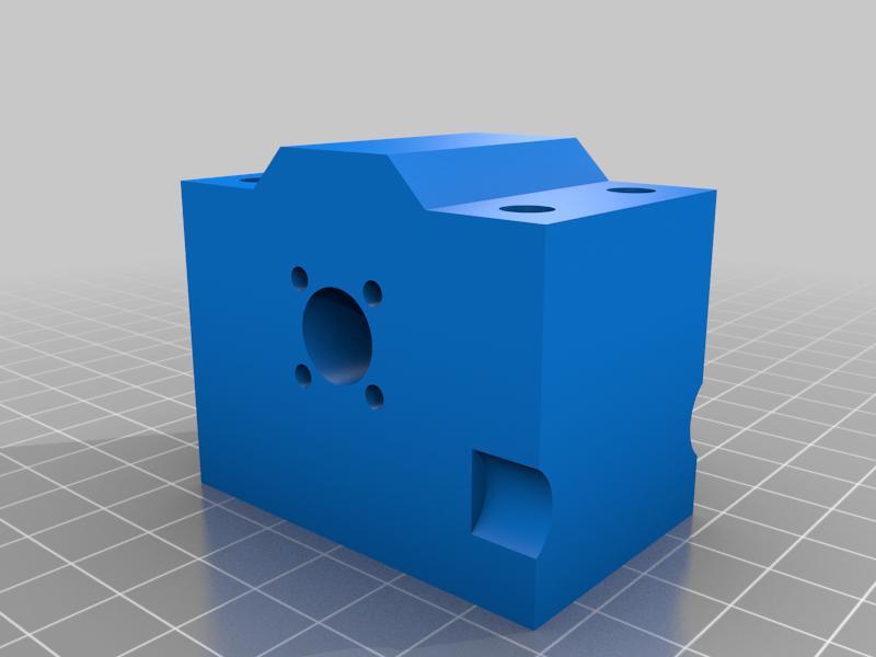 TOPCNC Heavy T8 nut holder x axis
