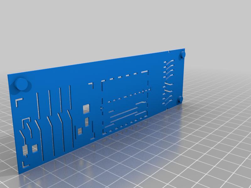 RCD und Kontaktkamm Schablone / RCD  template