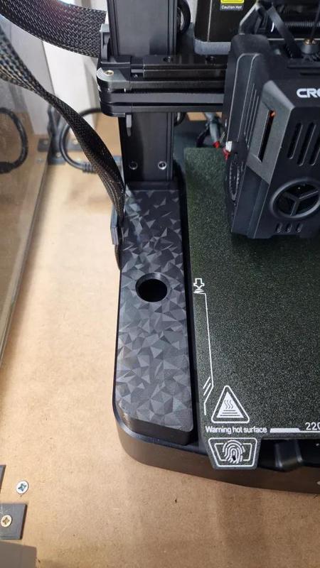 Ender 3 v3 KE / SE removable bin & cable holder and lid   