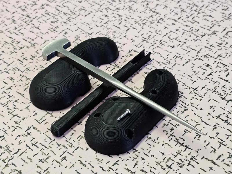 Fish/Eel Spike (Ikejime) handle and safety cover   