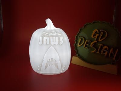 Jaws HALLOWEEN PUMPKIN LIGHT