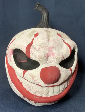 Clown pumpkin