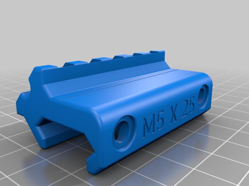 Picatinny 45 Degree scope mount 