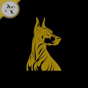 Dog - Silhouette - 2D Wall Art Decor