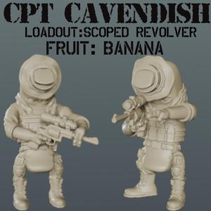 Delta Fruit: CPT Cavendish Banana Commando Scoped Magnum Revolver Loadout