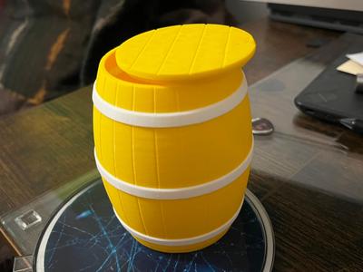 Barrel with lid multipurpose
