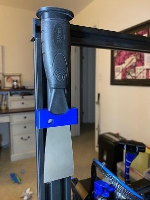 Ender 3 Scraper Holder Remix