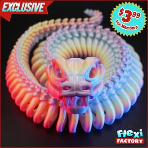 Exclusive: Flexi Factory Skeleton Snake