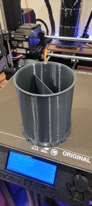 Mini Cosmetics Bin Top And Bottom - Divider